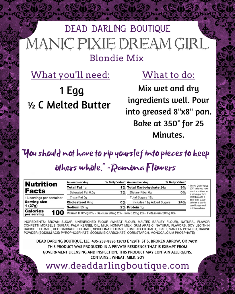 Manic Pixie Dream Girl Blondie Mix