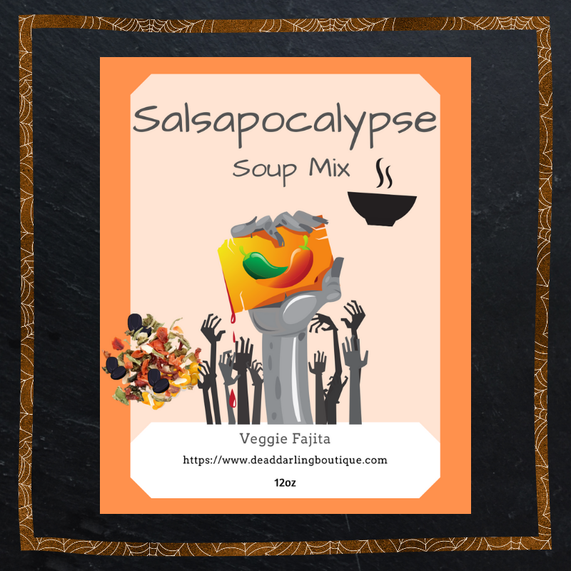 Salsapocalypse Veggie Fajita Soup